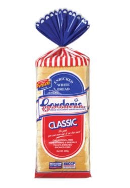Gardenia Classic White Bread Regular Slice 600g