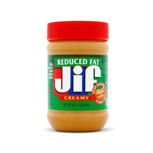 JIF Peanut Butter Creamy Reduce Fat 16oz