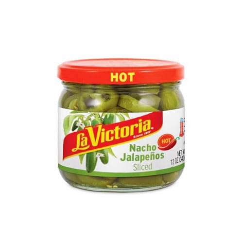 La Victoria Nacho Sliced Jalapeno Hot 12oz