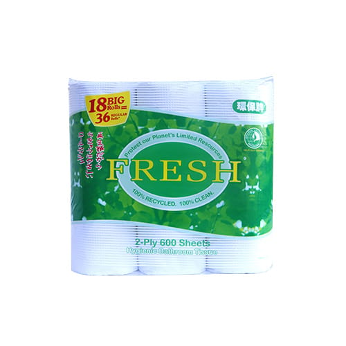 Fresh Bathroom Tissue 2ply 18rolls