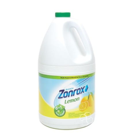 Zonrox Bleach Lemon Scent 1gal