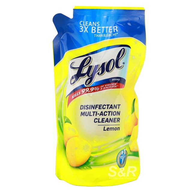 Lysol Multi Action Cleaner Sparkling Lemon 800ml