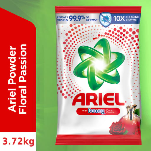 Ariel Floral Passion Powder Laundry Detergent 3.72kg
