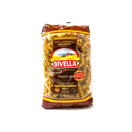 Divella Fusilli Whole Wheat 500g
