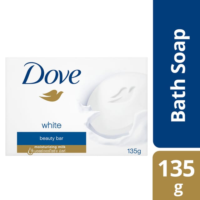 Dove Soap Bar White Beauty 135g
