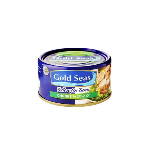 Gold Seas Yellowfin Tuna Chunks In Olive Oil 90g
