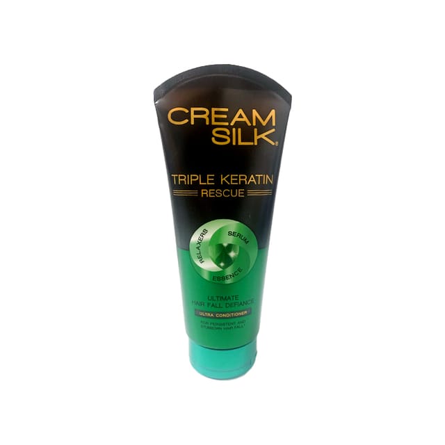 Cream Silk Triple Keratin Rescue Hair Fall Defiance Ultra Conditioner 340ml
