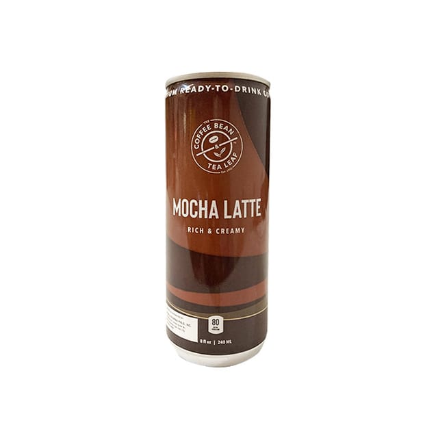 Coffee Bean & Tea Leaf Mocha Latte 240ml