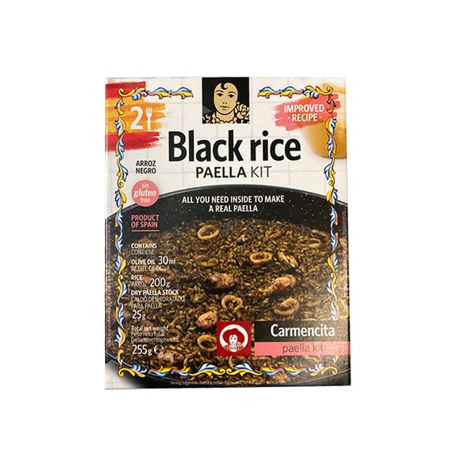 Carmencita Black Rice Paella 255g
