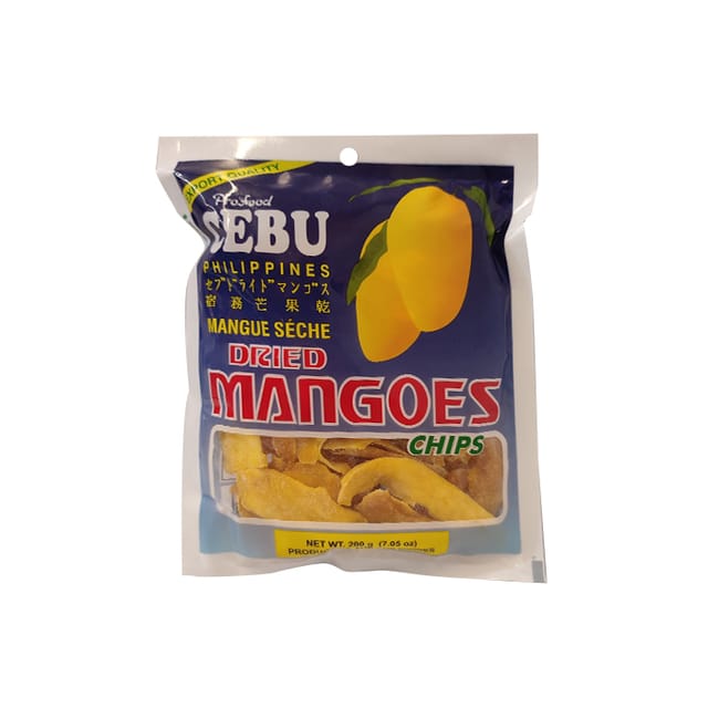 Cebu Brand Dried Mango Chips 200g