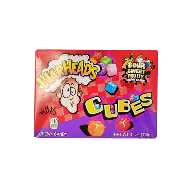 Warheads Sweet & Fruity Chewy Candy 113g