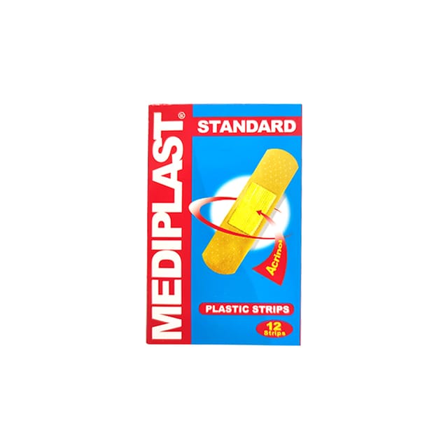 Mediplast Standard Plastic Strips 12s
