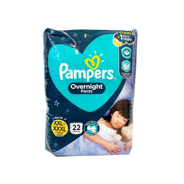 Pampers Overnight Pants XXL 22s