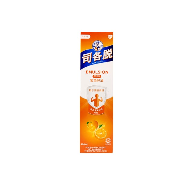 Scotts Orange Emulsion Vitamins 400ml