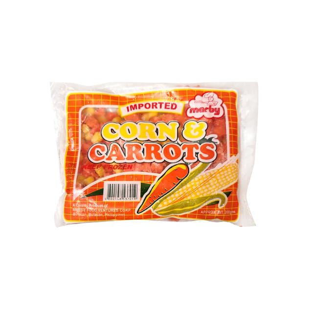 Marby Corn & Carrots 200g