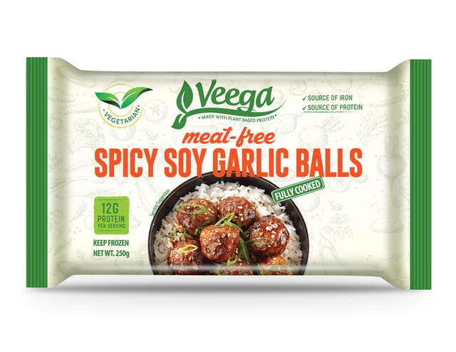 Veega, Spicy Soy Garlic Balls 250g