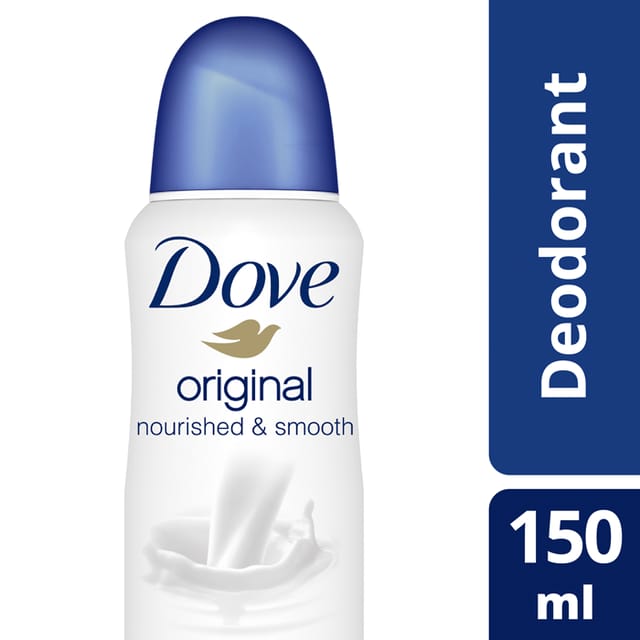 Dove Deodorant Spray Original Nourished And Smooth 150ml
