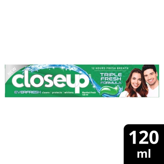 Close Up Anti-Bacterial Toothpaste Menthol Fresh 120ml