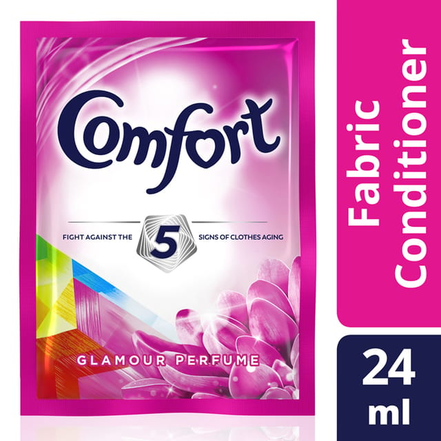 Comfort Fabric Conditioner Glamour Care 24ml Sachet