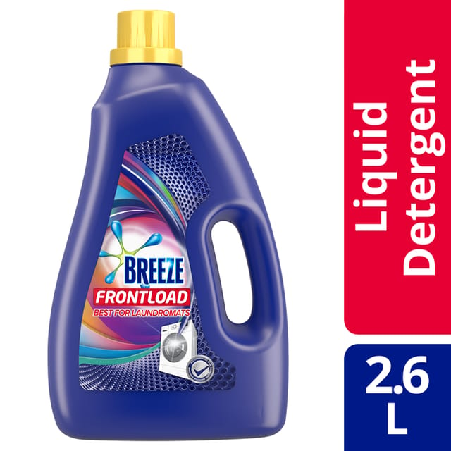 Breeze Liquid Detergent Frontload 2.6L Bottle