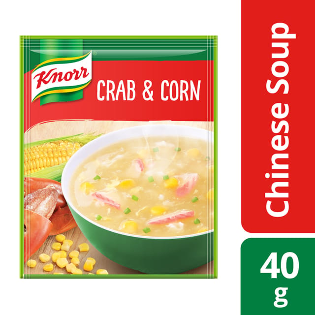 Knorr Crab And Corn Soup Mix 40g