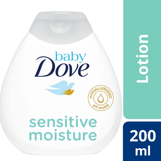 Baby Dove Nourishing Baby Lotion Sensitive Moisture 200ml