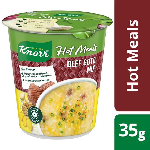 Knorr Cup Hotmeal Beef Goto 35g