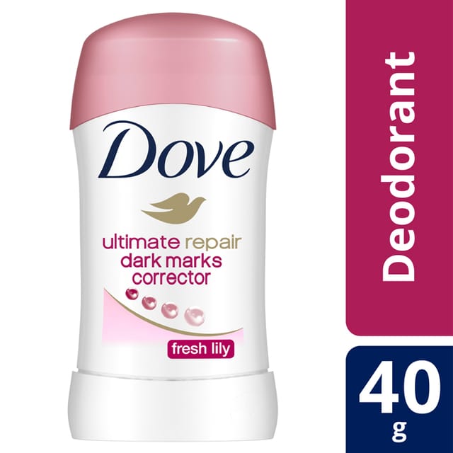 Dove Deodorant Stick Ultimate Repair Dark Marks Corrector Fresh Lily 40g