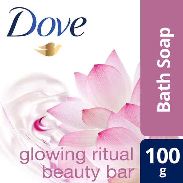 Dove Bar Glowing Lotus 100g
