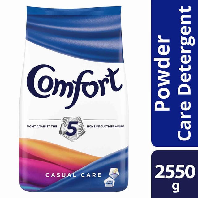 Comfort Powder Detergent Casual Care 2250g Pouch