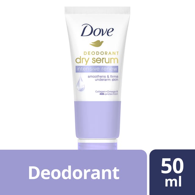 Dove Deodorant Dry Serum Collagen Intensive Renew Omega 6 50ml
