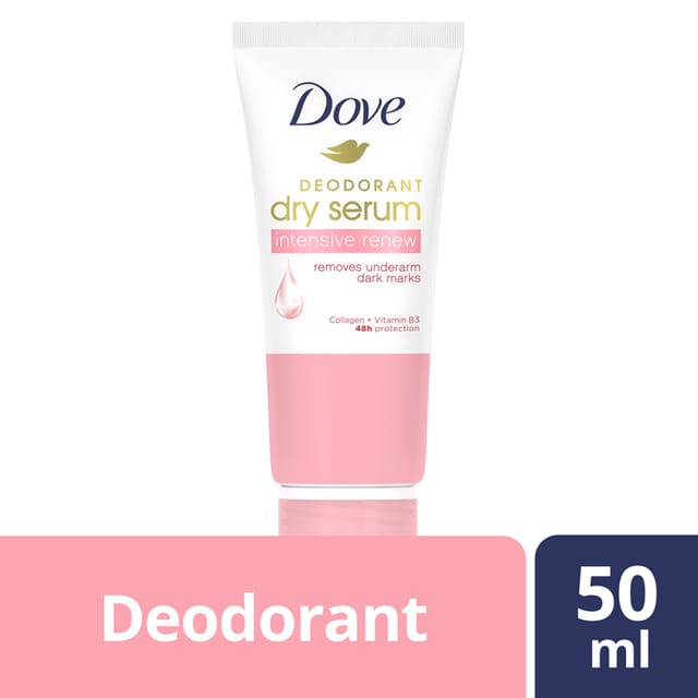 Dove Deodorant Dry Serum Collagen Intensive Renew Vitamin B3 50ml