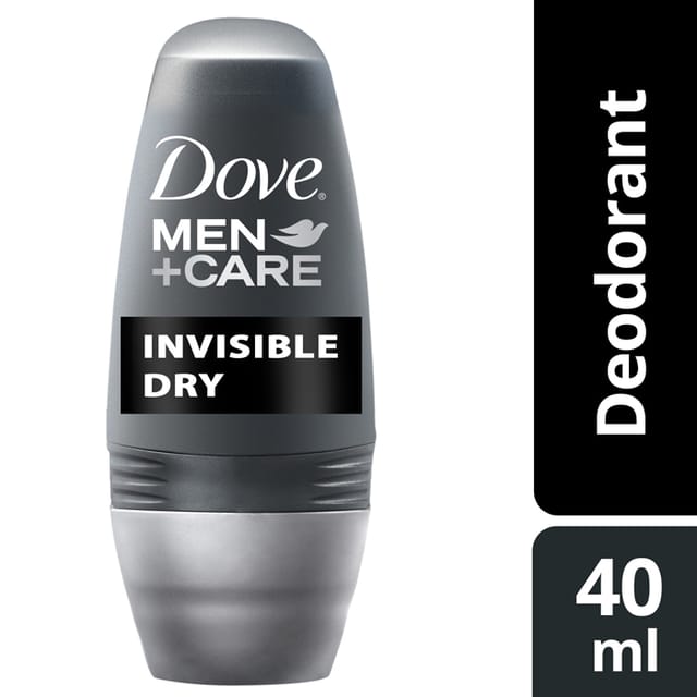 Dove Men Deodorant Roll-On Invisible Dry 40ml