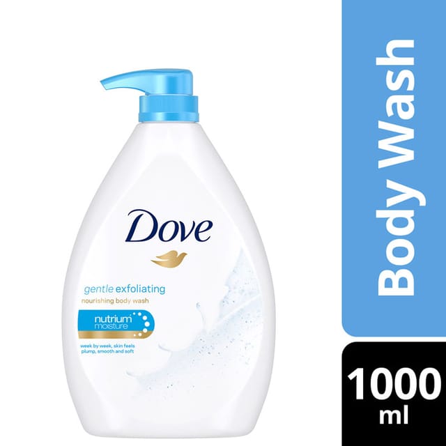 Dove Body Wash Gentle Exfoliating 1L