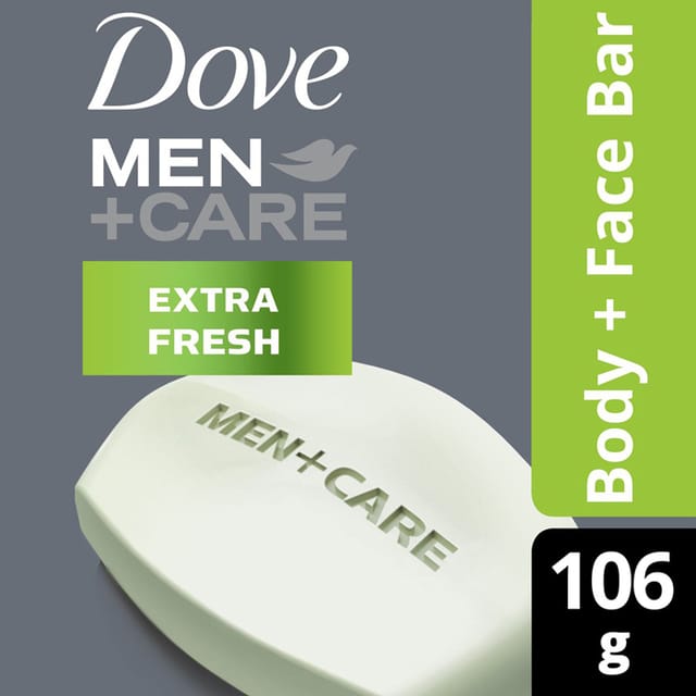 Dove Men Bar Soap Extra Fresh 113g