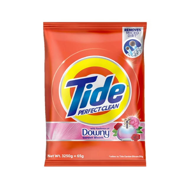 Tide Perfect Clean Laundry Powder Detergent Garden Bloom 3.25kg