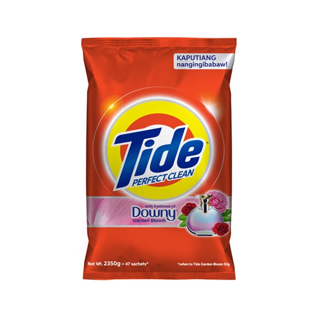 Tide Perfect Clean Laundry Powder Detergent Garden Bloom 2.35kg