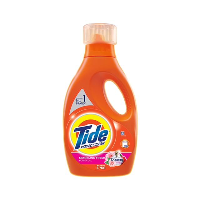 Tide Perfect Clean Sparkling Fresh Liquid Laundry Detergent 2.7kg Bottle