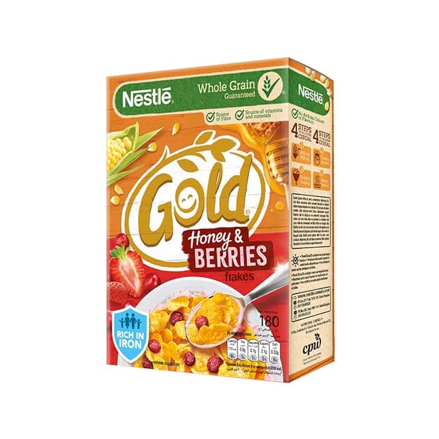 Nestle Cornflakes Honey & Berries 180g