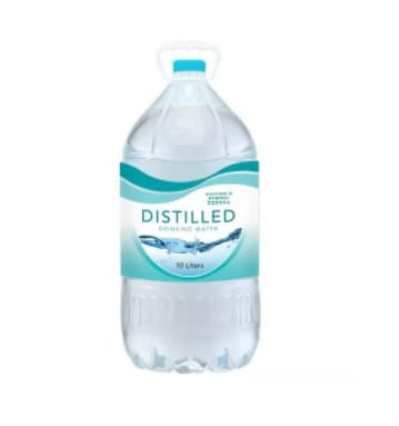 Nature's Spring Distilled Water 10L