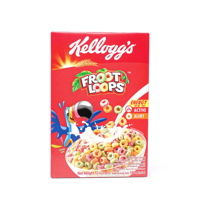 Kelloggs Froot Loops Cereal 160g