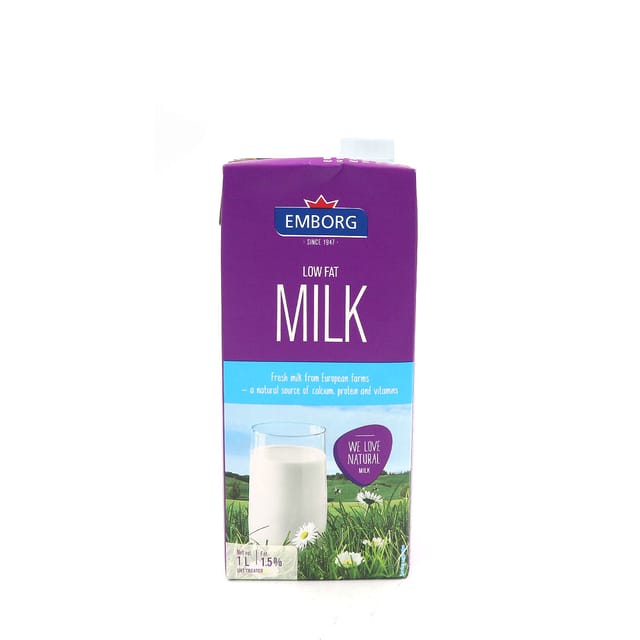 Emborg Low Fat Milk 1L