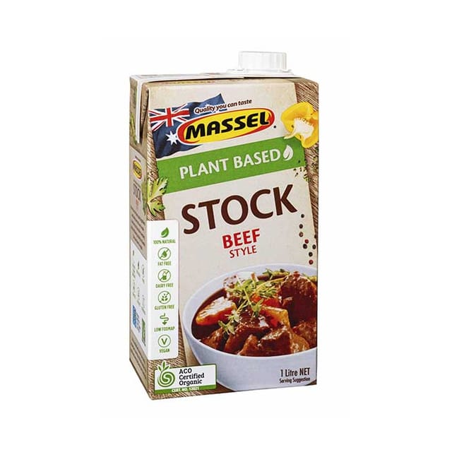 Massel Organic Beef Style Liquid Stock 1L