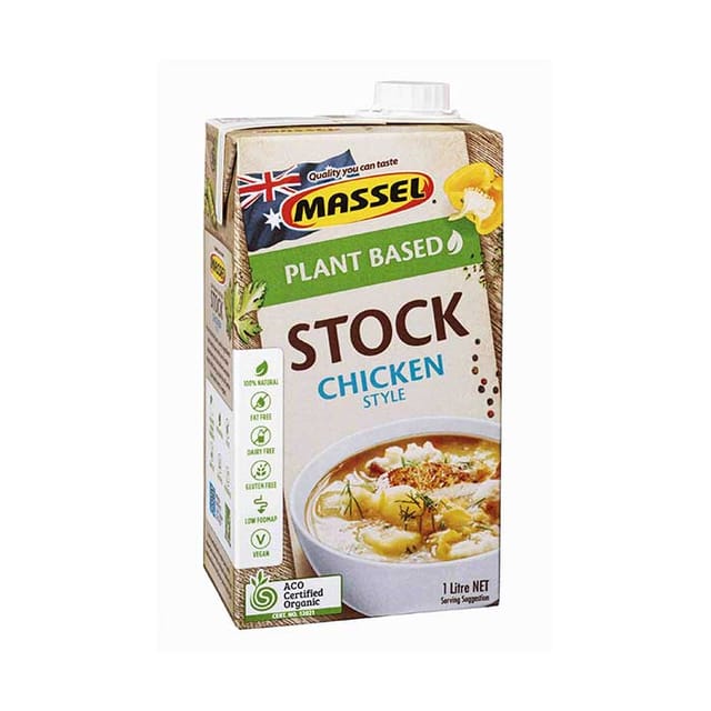 Massel Organic Chicken Style Liquid Stock 1L