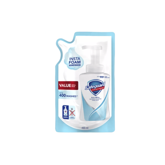 Safeguard Foaming Hand Soap Purewhite Refill 400ml
