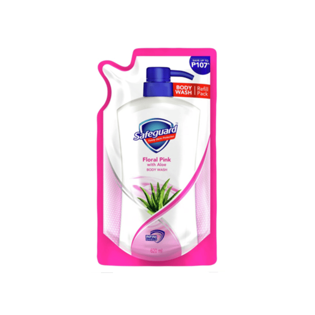 Safeguard Body Wash Pink Refill 620ml