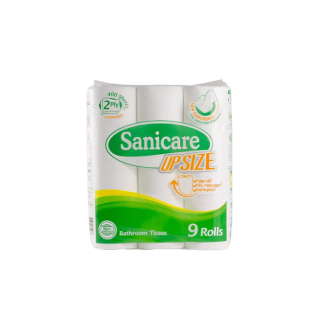 Sanicare Bathroom Tissue 2ply 9rolls