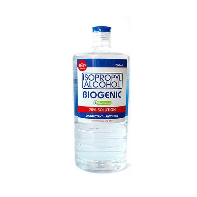 Biogenic Isopropyl Alcohol 70% Solution 1L