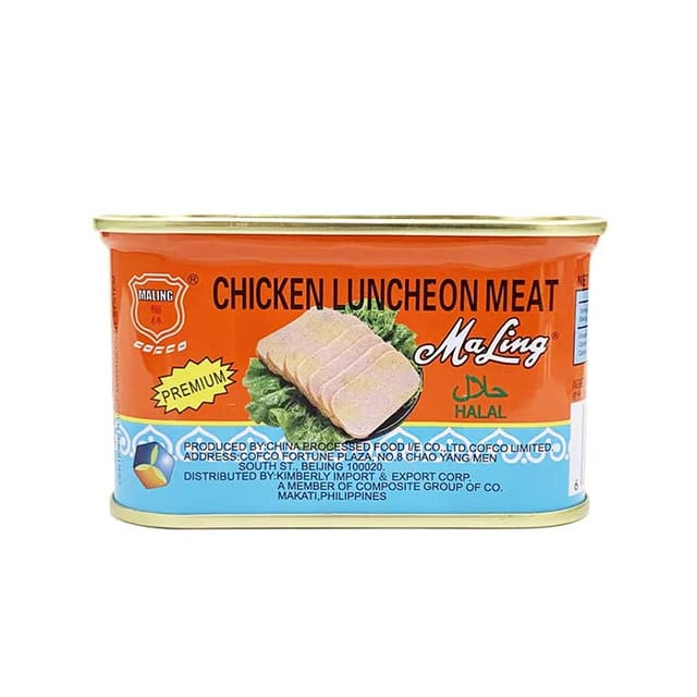 Maling Premium Chicken Luncheon Meat 198g