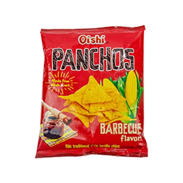 Oishi Panchos Tortilla Chips Bbq 32g